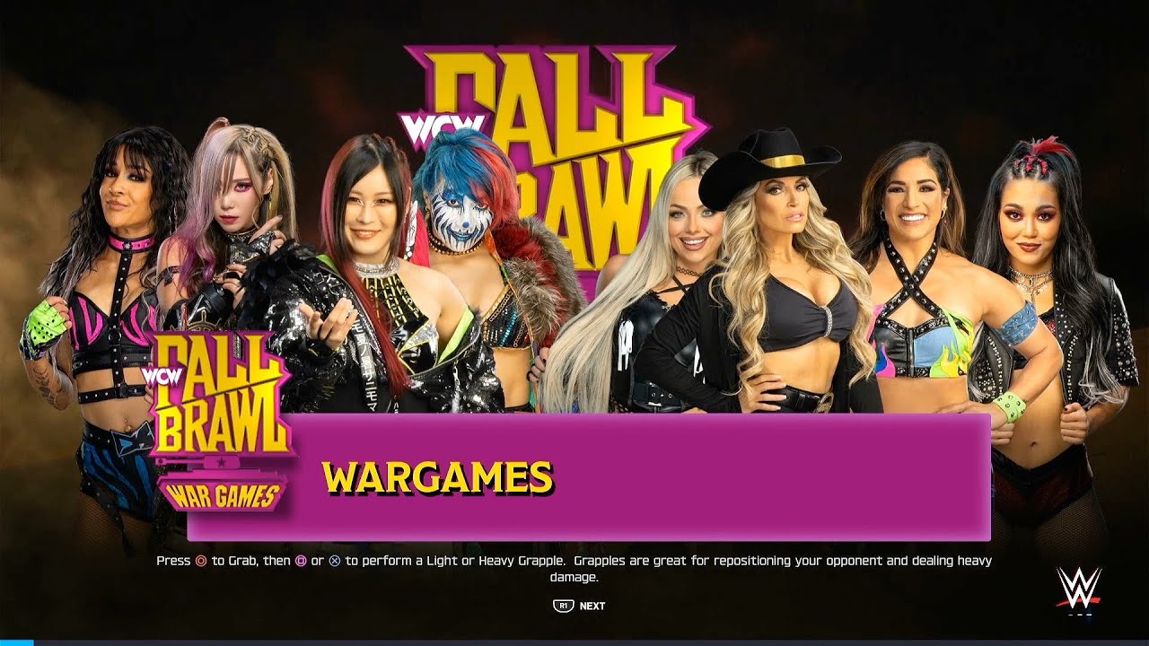 WWE 2K25 Gameplay - WOMENS WARGAMES MATCH