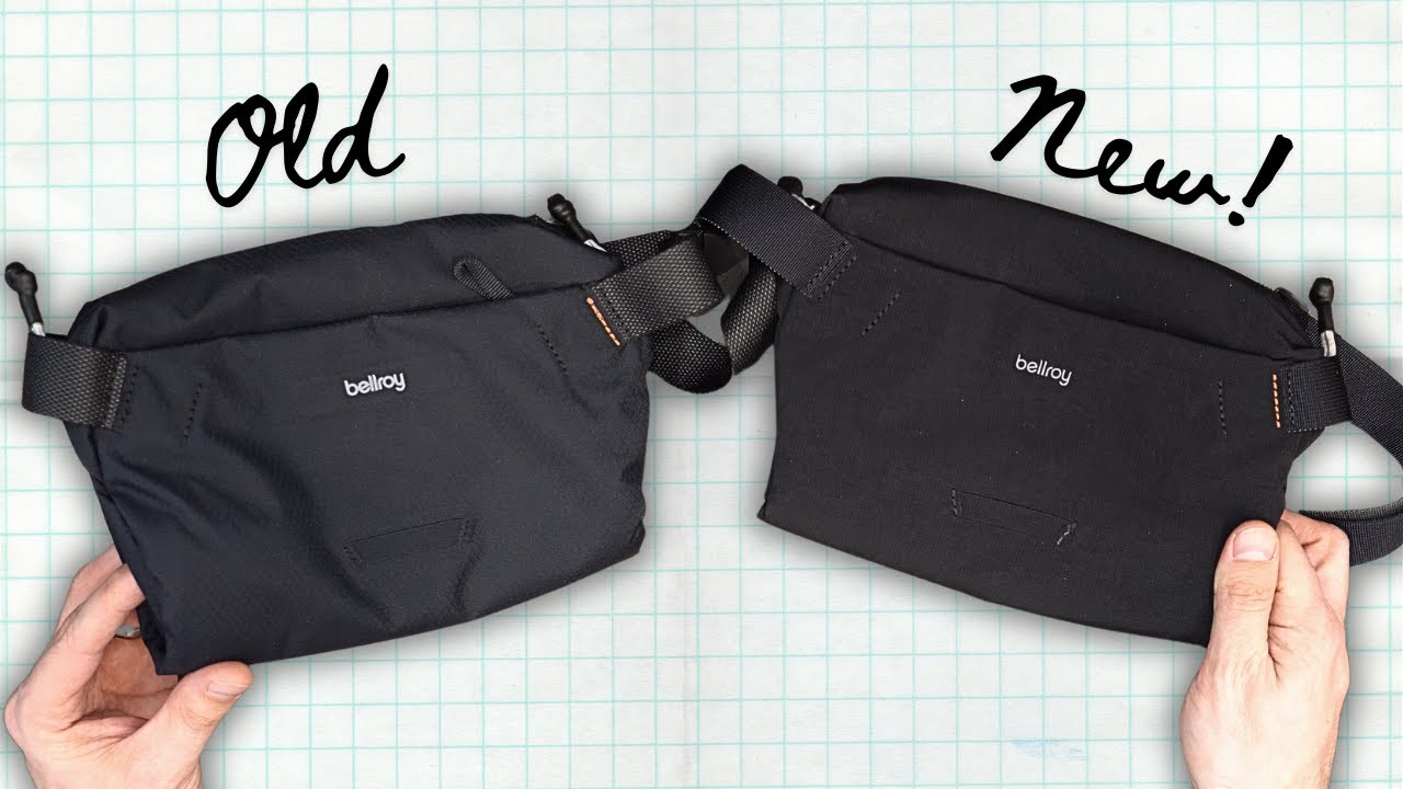 НОВАЯ ткань для серии Bellroy Lite! Сравнение Lite Sling Mini 4L