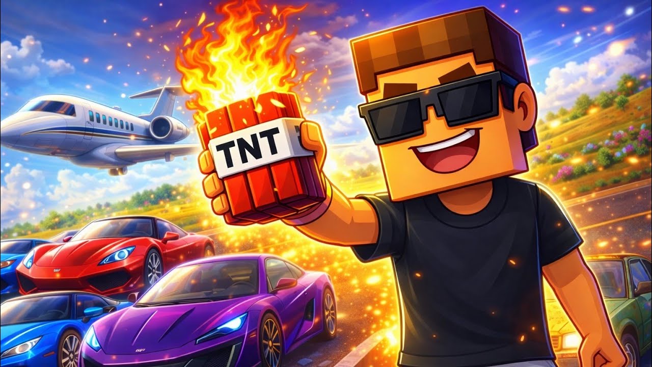 ¡Destruí una Avión y 5 Autos con TNT en Crafting and Building ( Parte 2 )
