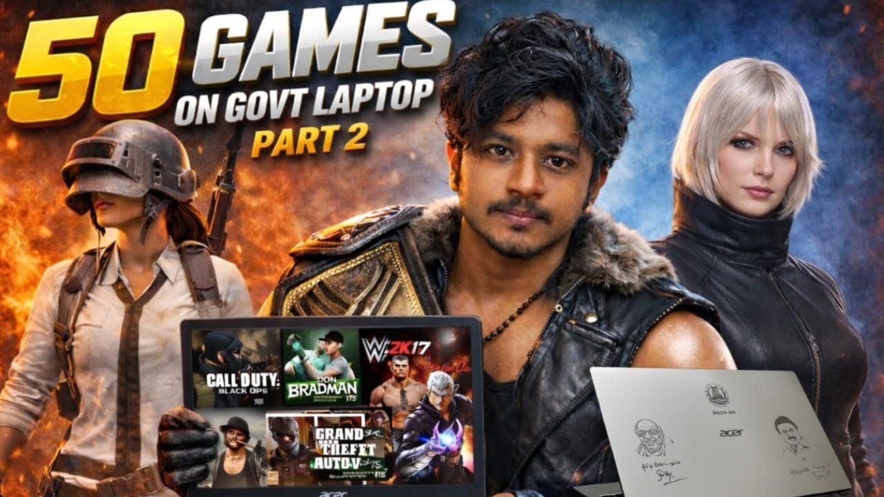 50 Games That Run on TN Government Acer Laptop &ndash; PART 2 | Best AAA Games for Low End PC Users