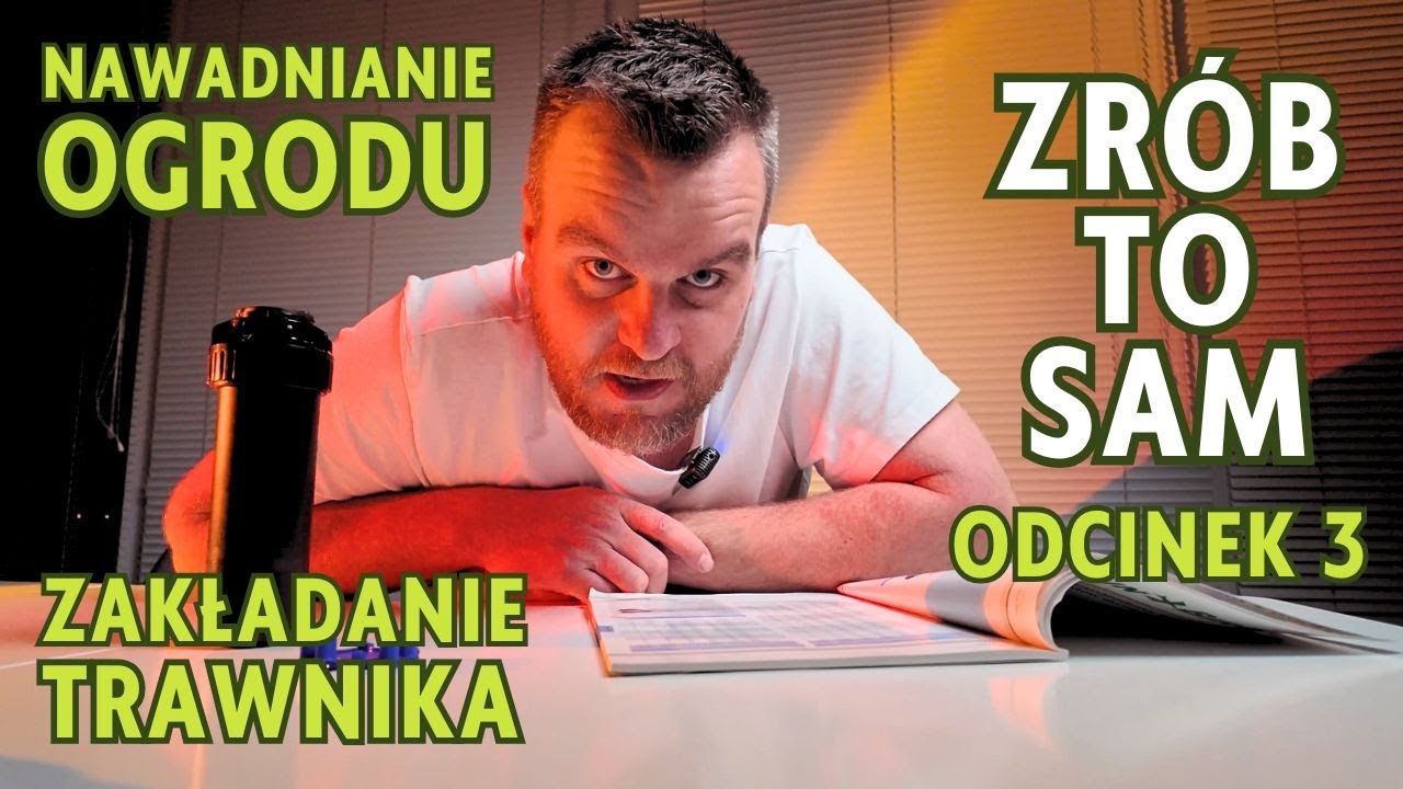 Ile zraszaczy, jakie dysze, ile sekcji nawadniania? Projektowanie ogrodu - system nawadniania. ODC 3
