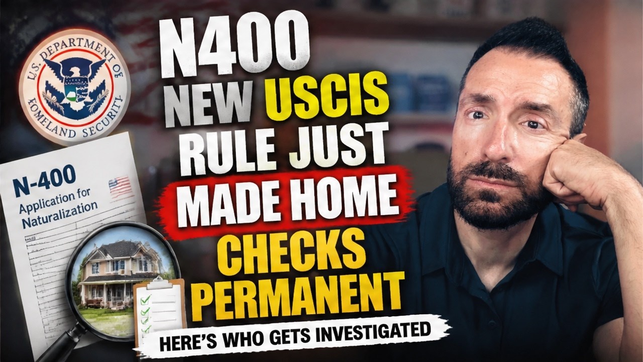 Новое правило USCIS для формы N-400: проверки на дому стали постоянными &mdash; кого будут проверять