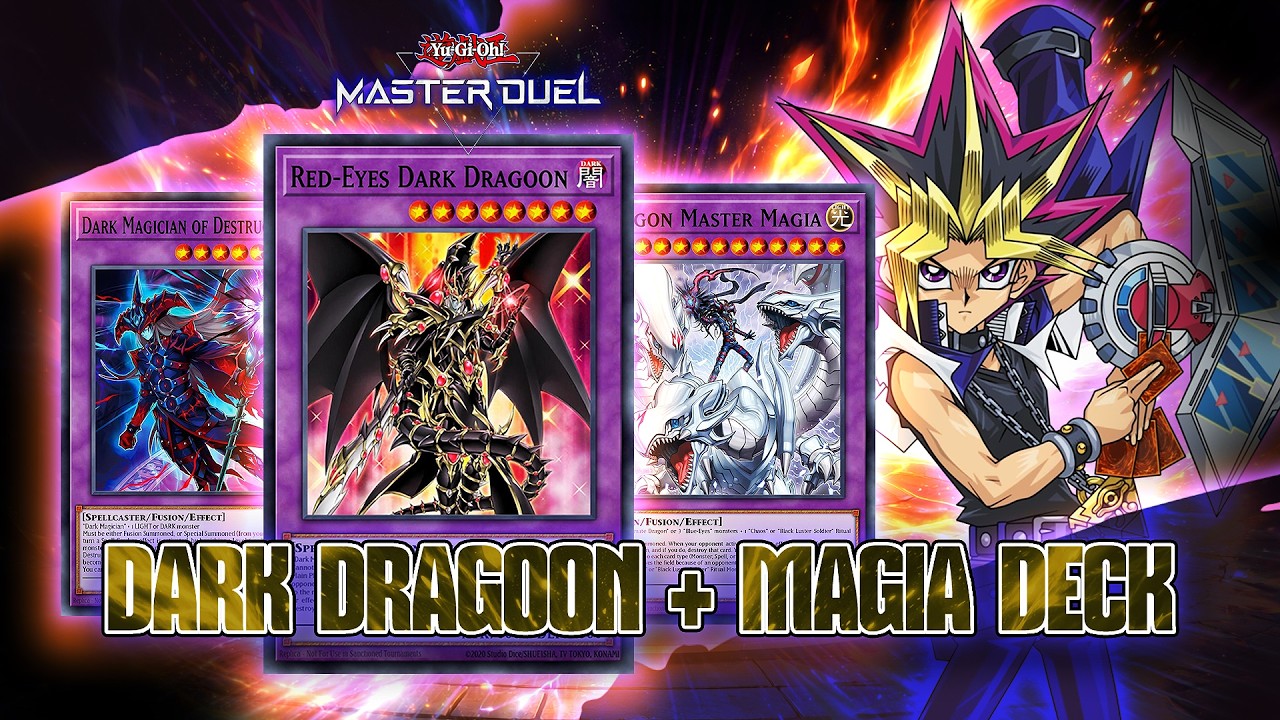 Dark Magician Dragoon + Magia Deck is INSANE - Yu-Gi-Oh! Master Duel