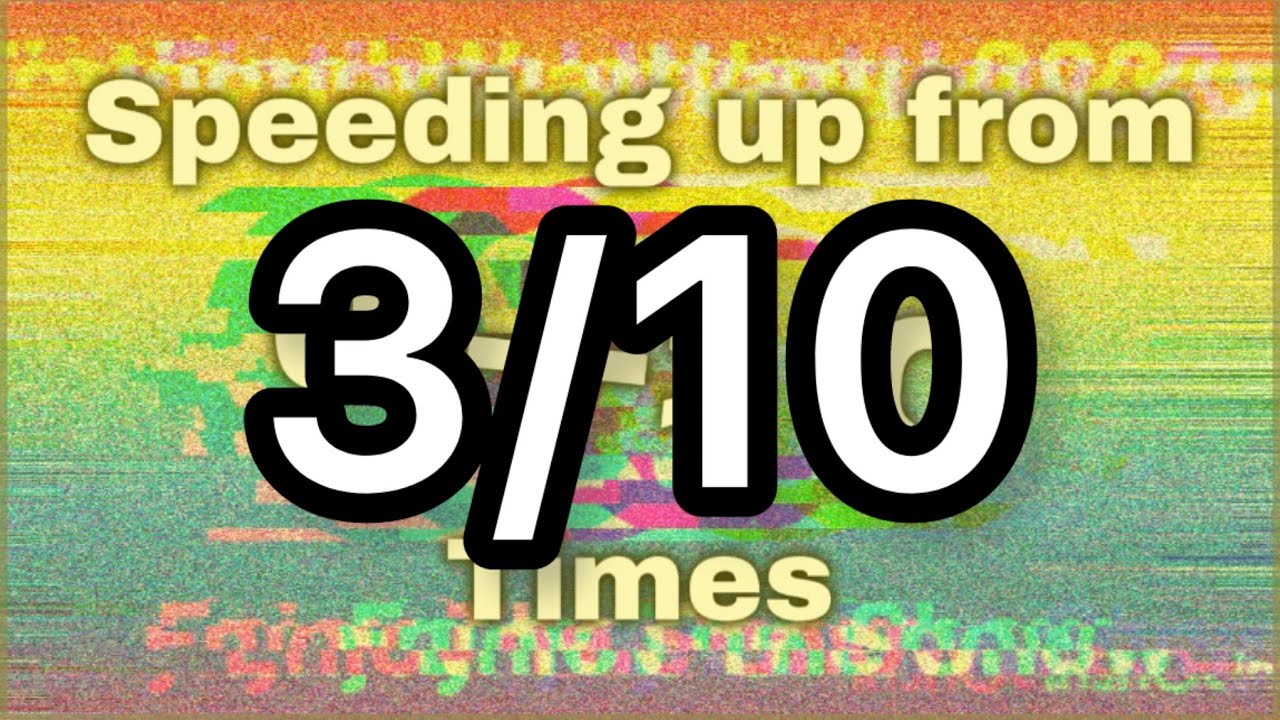 My Intro Speeding up to ABSOLUTE INFINITY TIMES!!!!! - Part 3: Boogol