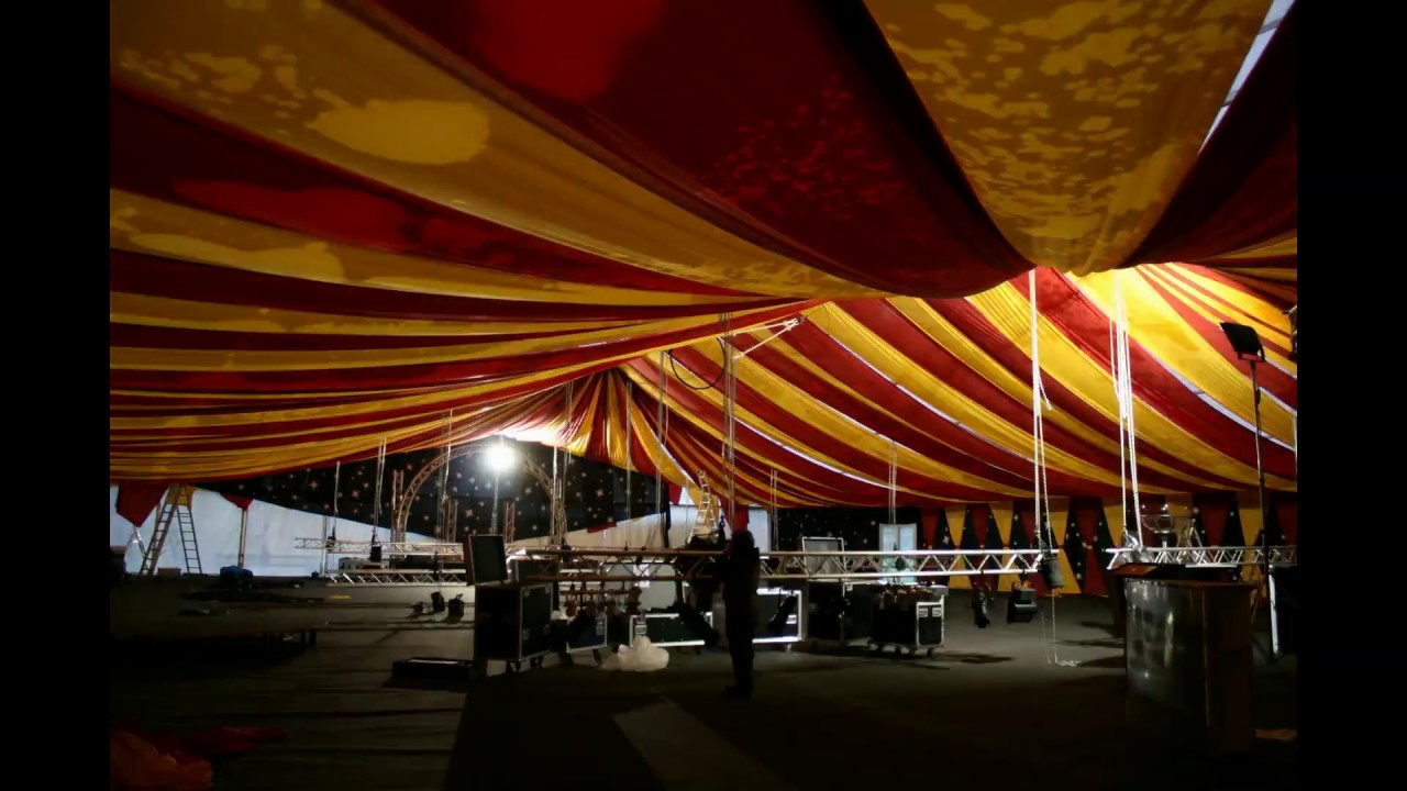 'Rhubarb & Custard' Circus Decor (Time Lapse Video)