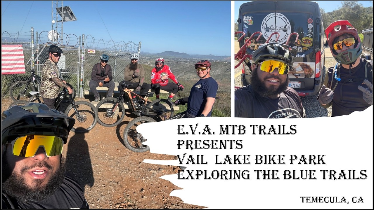 Трассы EVA MTB: Велопарк Vail Lake — исследование синих трасс