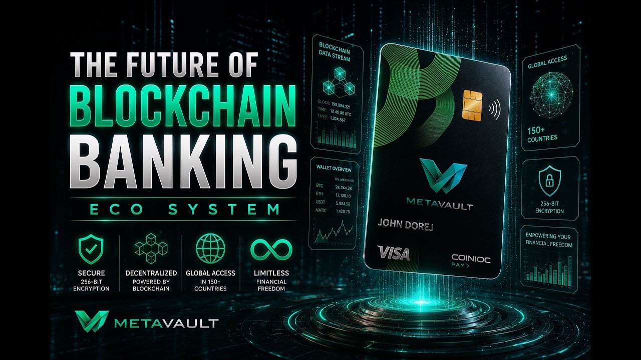 MetaVault | The Future of Blockchain Banking Eco system & Digital Finance