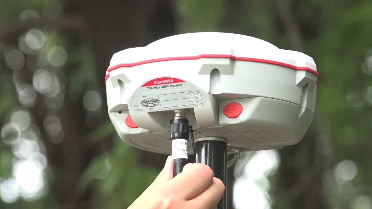 Training video for SinoGNSS T300 plus GNSS Receiver - External Radio Mode