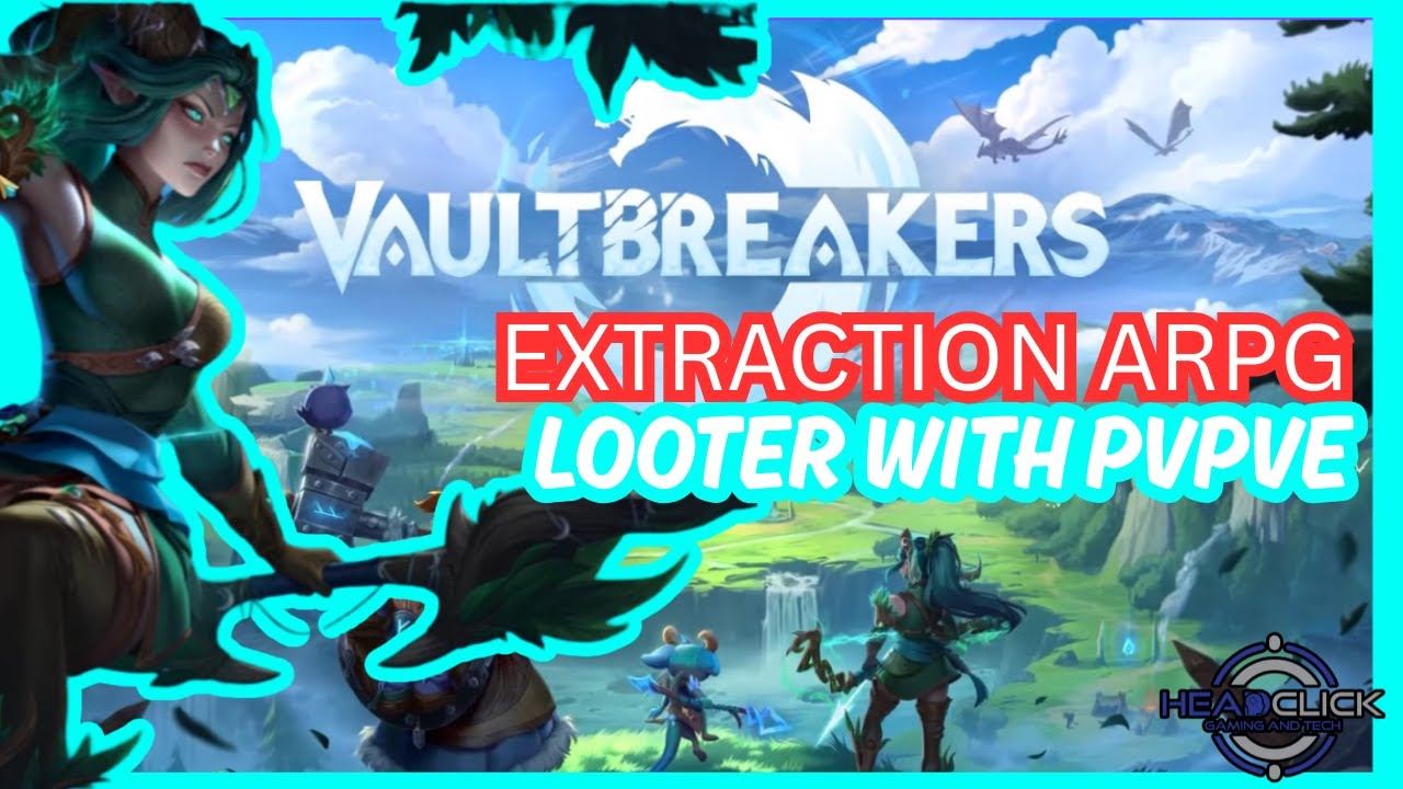 Trying Out Nymera In The Extraction Looter Shooter ARPG || Vaultbreakers