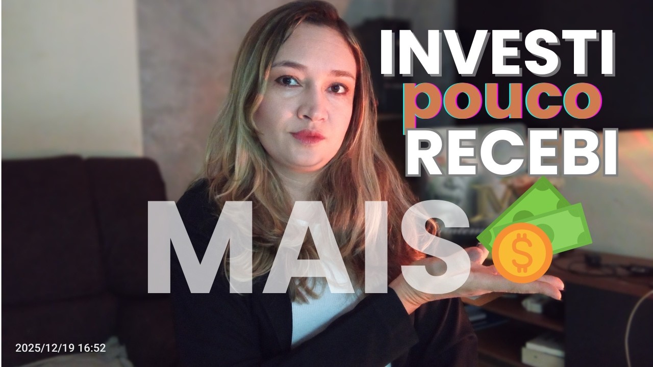 Quanto Recebi de Dividendos em 2025 Investindo Pouco