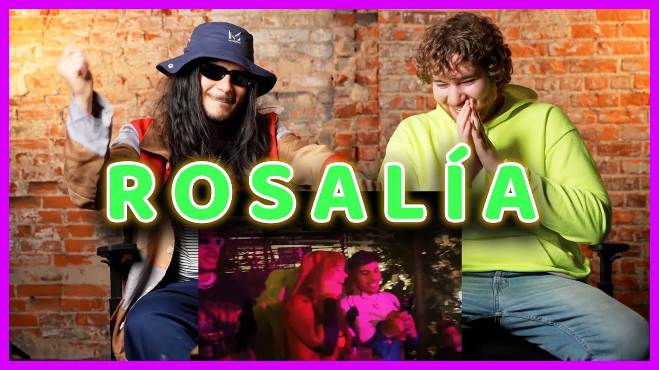 ROSALÍA, Rauw Alejandro - BESO | REACTION IN ENGLISH AND SPANISH