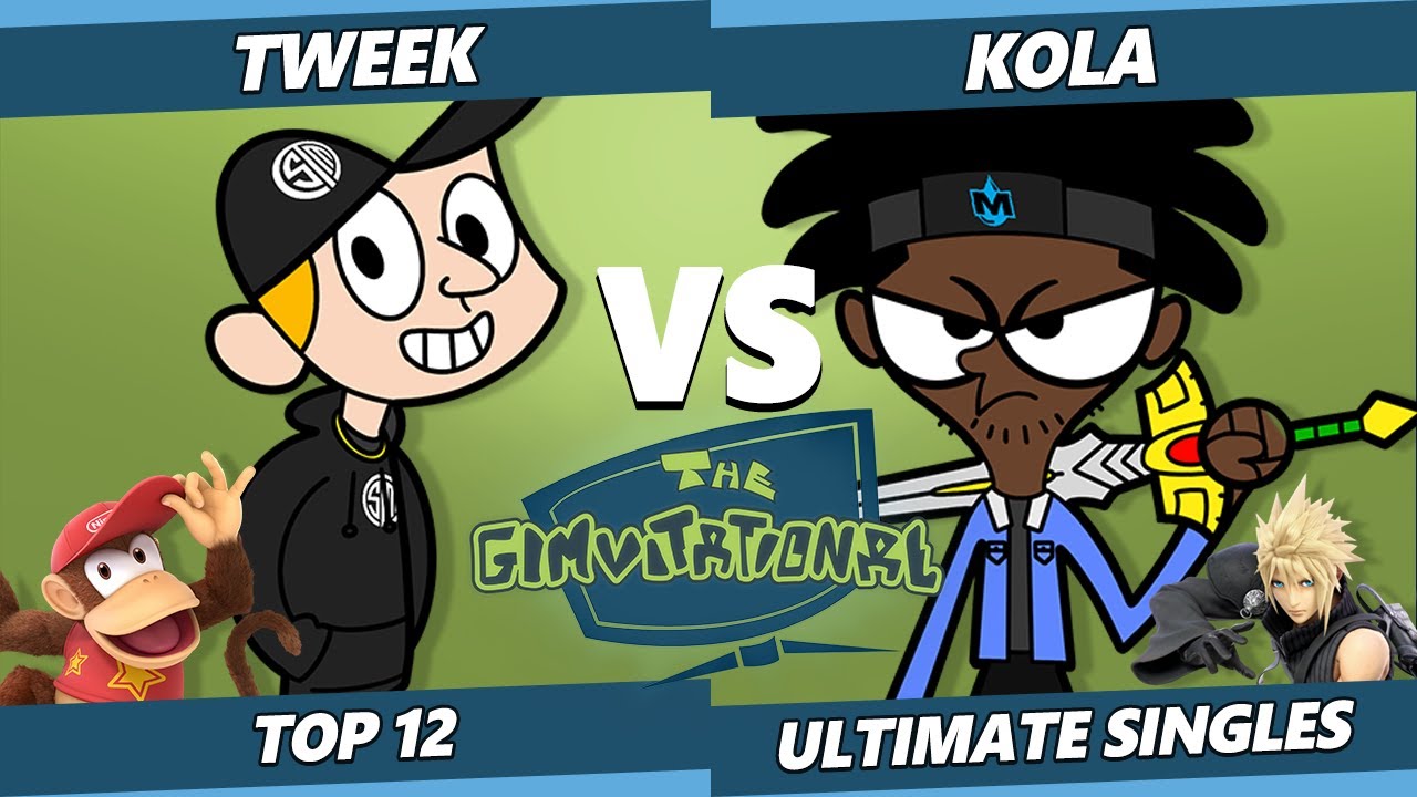 Gimvitational Top 12 - Tweek (Diddy Kong) Vs. Kola (Roy) SSBU Smash Ultimate Tournament