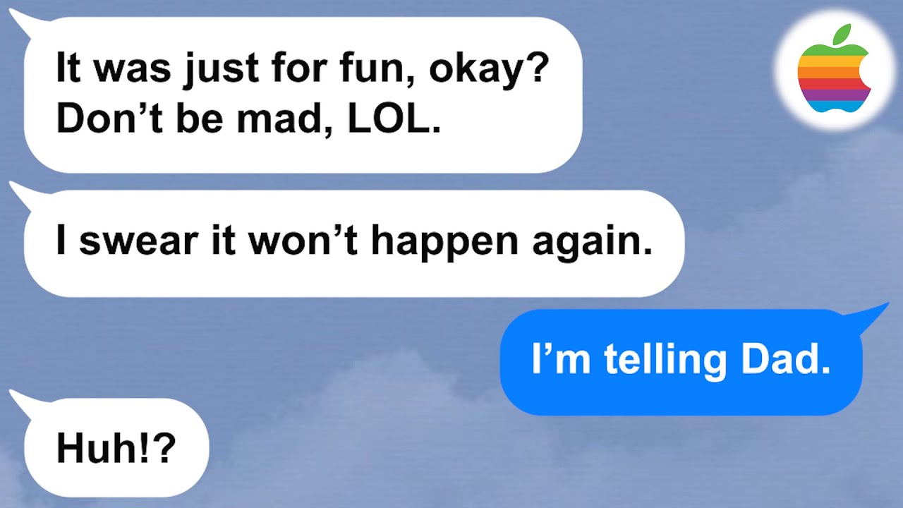 【Apple】My wife always tries to make me jealous of her hanging out with other men. I'm sick of it!!
