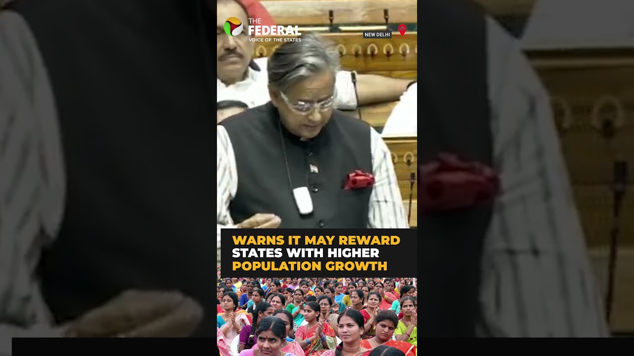 Shashi Tharoor warns of &lsquo;political demonetisation&rsquo; | #shorts