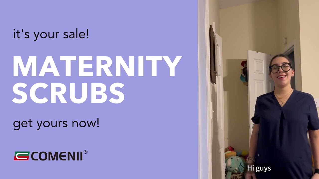 Comenii Scrubs SoftTouch™ Maternity Scrub Top