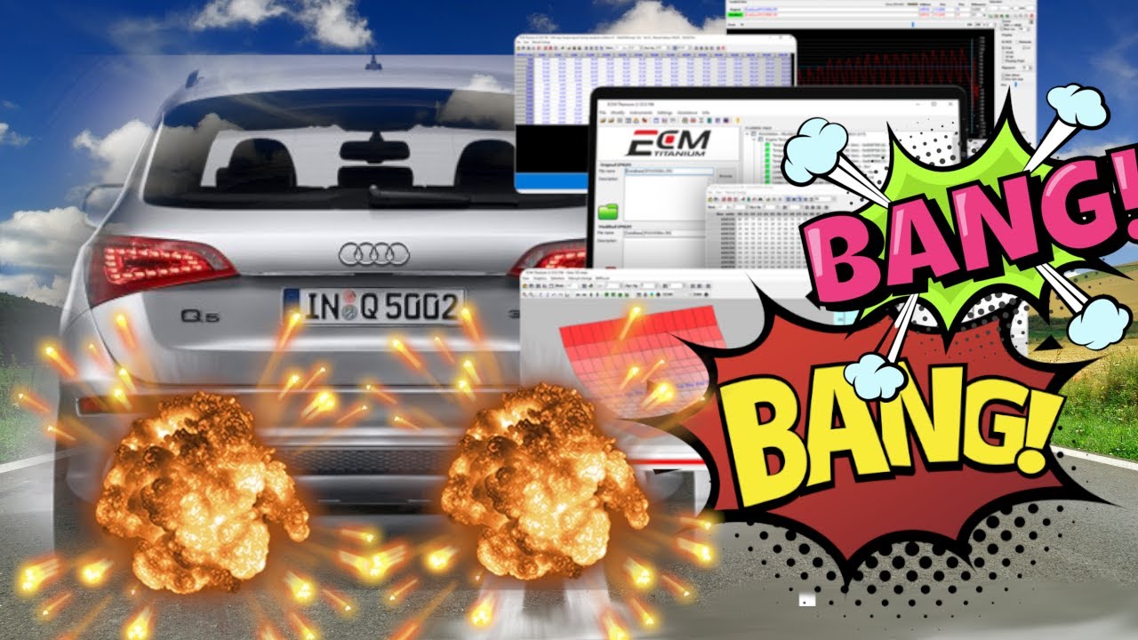 MED17.5 - 2.0 TFSI POP & BANG - DECAT - MAP - USING ECM TITANIUM