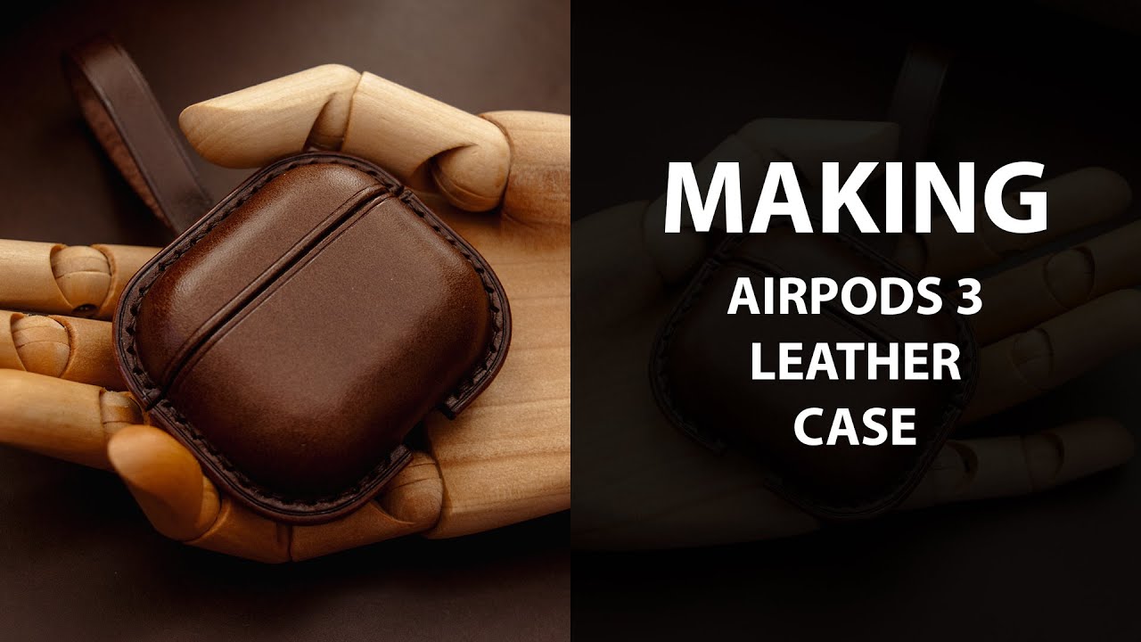 Airpods 3 leather case in 10 minutes. New mold template.