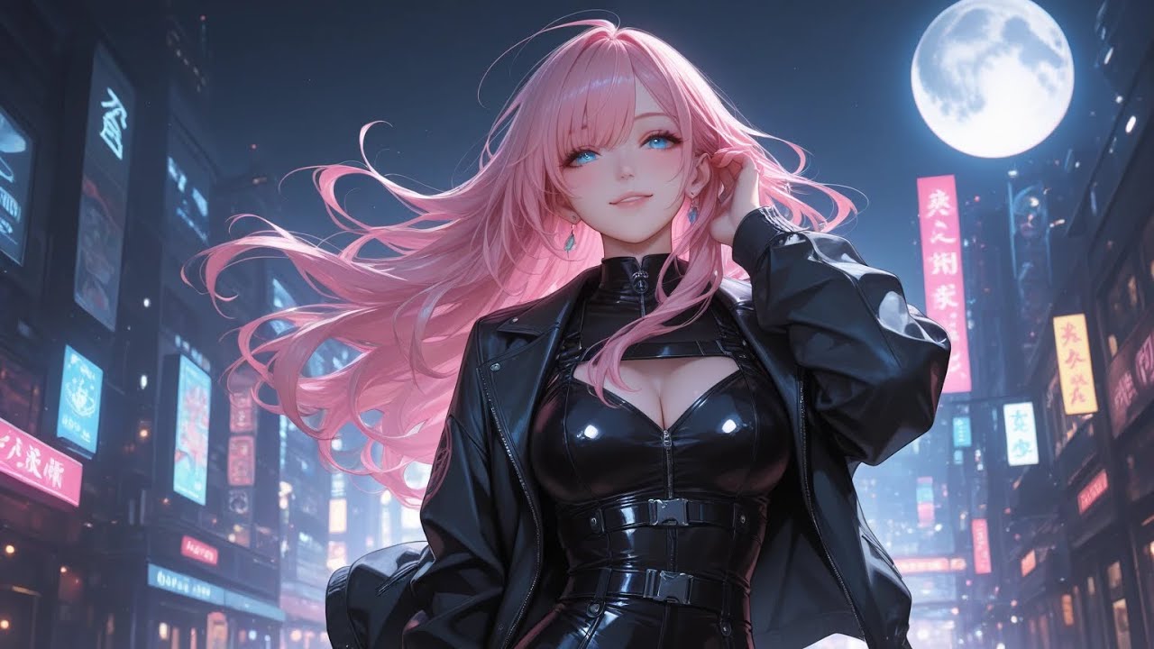 🌙 Under the Moon – “Neon Heartbeat”