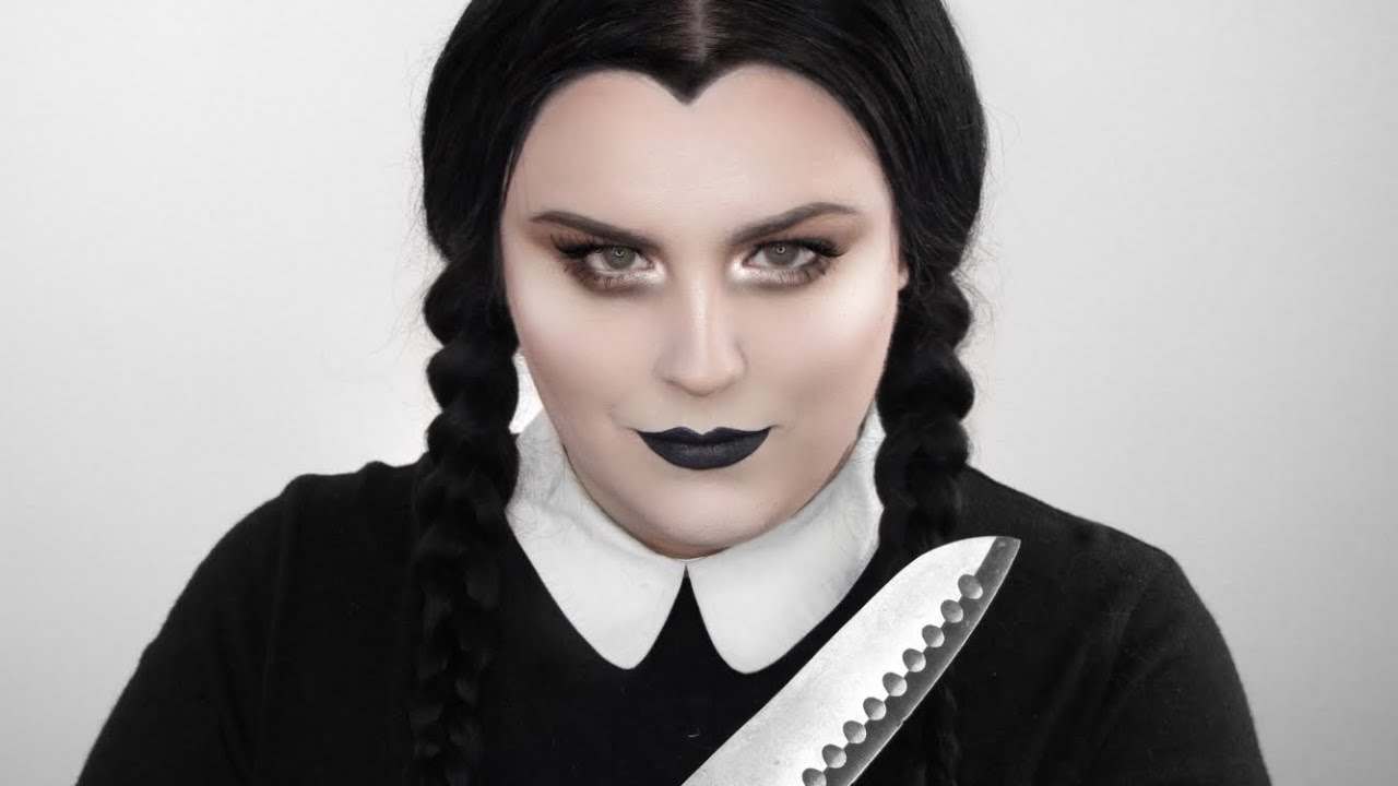 WEDNESDAY ADDAMS - HALLOWEEN MAKEUP