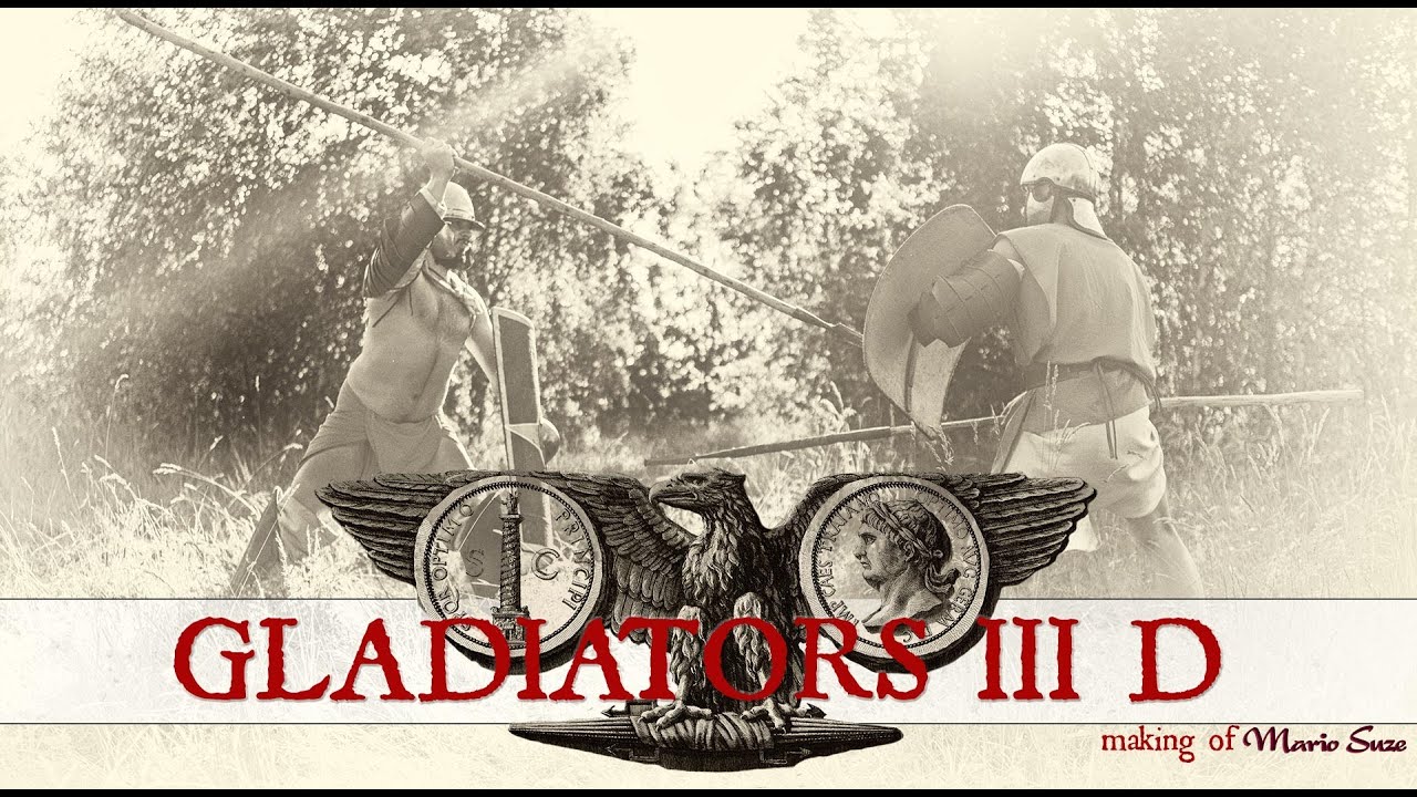 Gladiators 3D - stereoscopic movie (making of by stereographer Mario Suze) vol.2