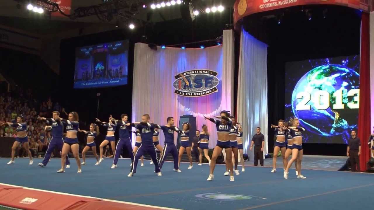 Cheer Worlds Finals - California All Stars SMOED - Front Row!