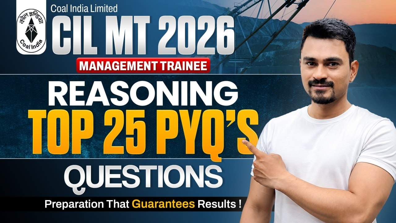 CIL MT 2026 | Reasoning Top 25 PYQs 🔥 Paper 1 Previous Year Questions | by Atul sir