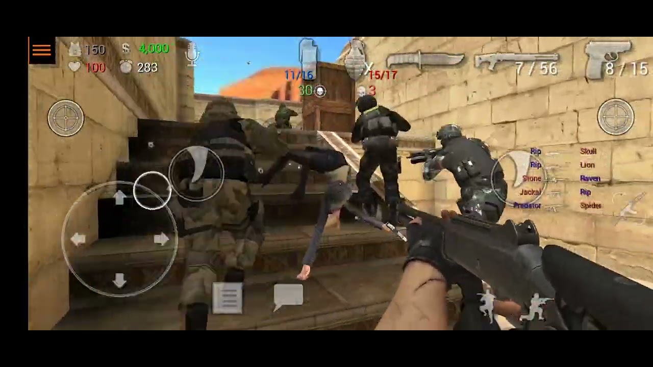 Today we are playing sniper 1 on 1