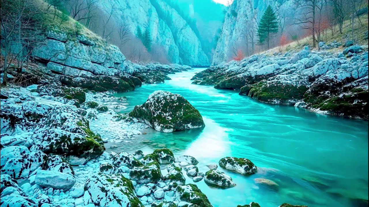 Peaceful River Sound for Deep Sleep | Natural Therapy for Better Wellness and Health