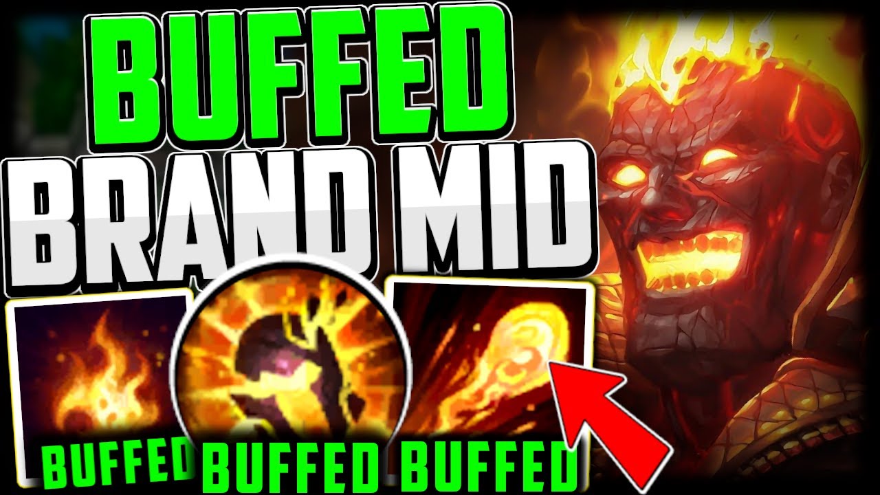 BUFFED BRAND NEVER RUNS OUT OF MANA! (EVERYTHING BURNS FOREVER) Brand Season 13 League of Legends