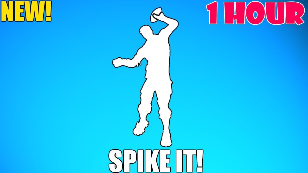 FORTNITE SPIKE IT EMOTE 1 HOUR!