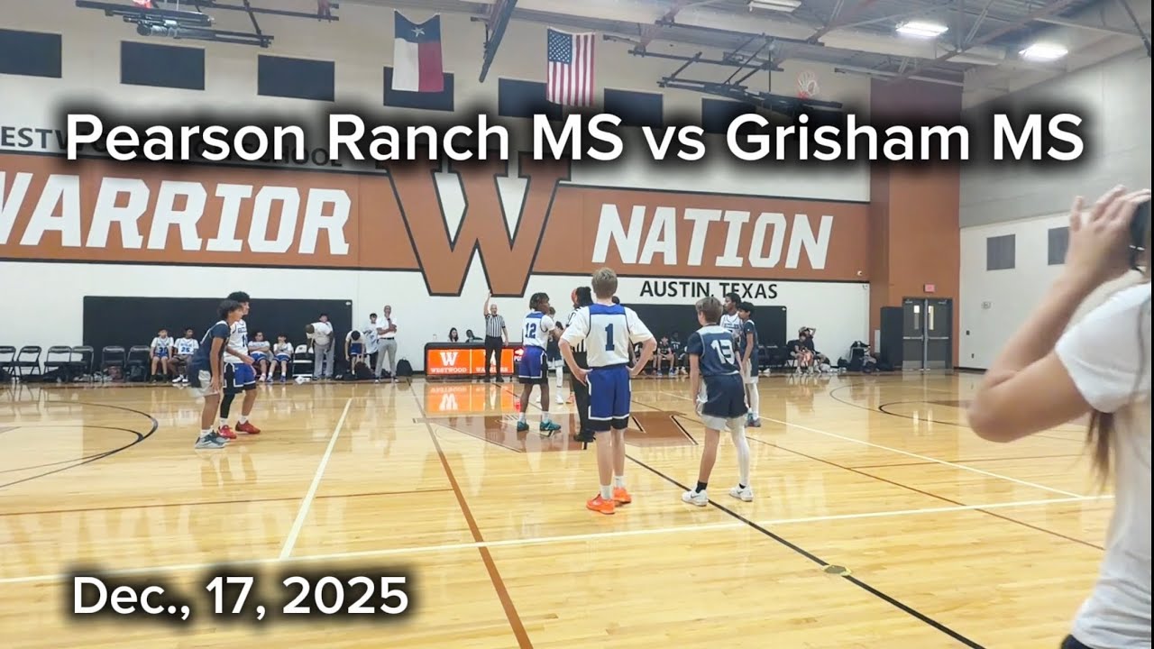 Pearson Ranch MS vs Grisham MS (8th grade)