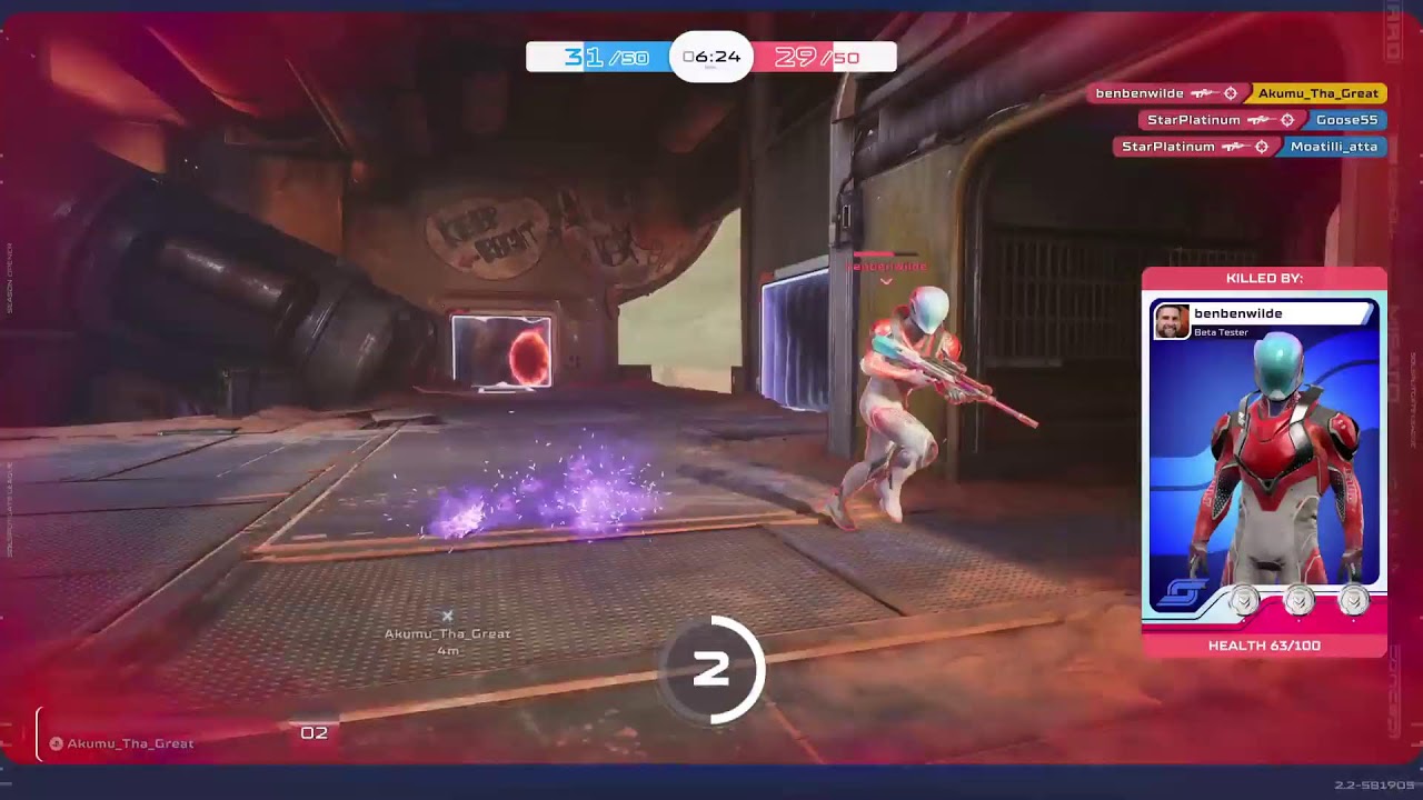Splitgate 2 - Old Man reflexes