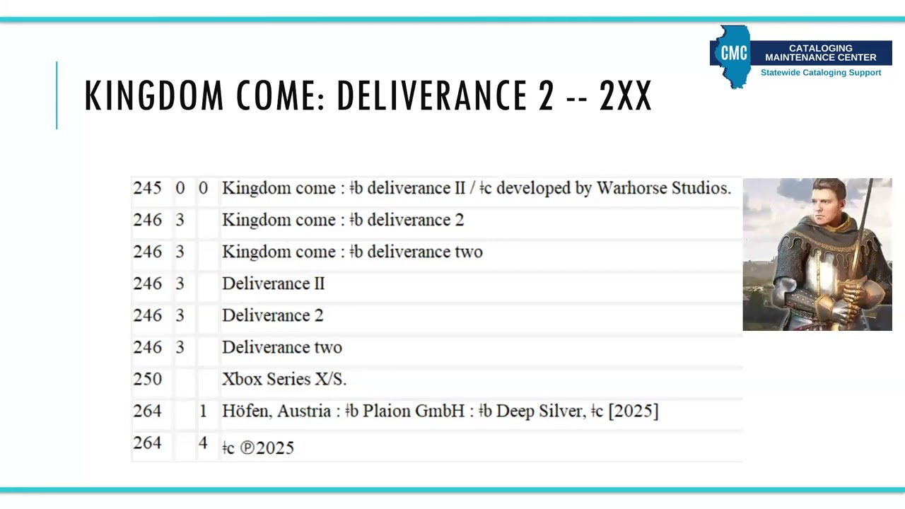 Online with the CMC: Shall We Play a Game: Cataloging Games