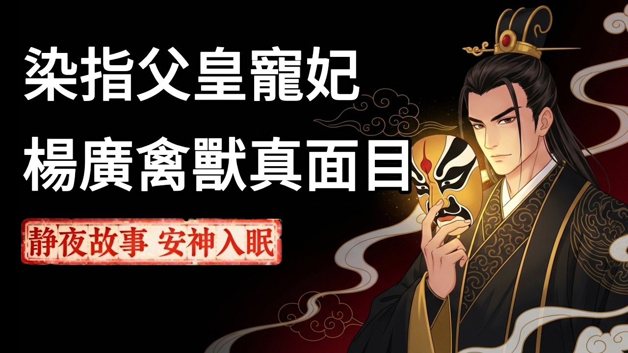 騙過全天下的完美面具：揭開隋煬帝楊廣「道德模範」背後，那顆扭曲到極致的靈魂。