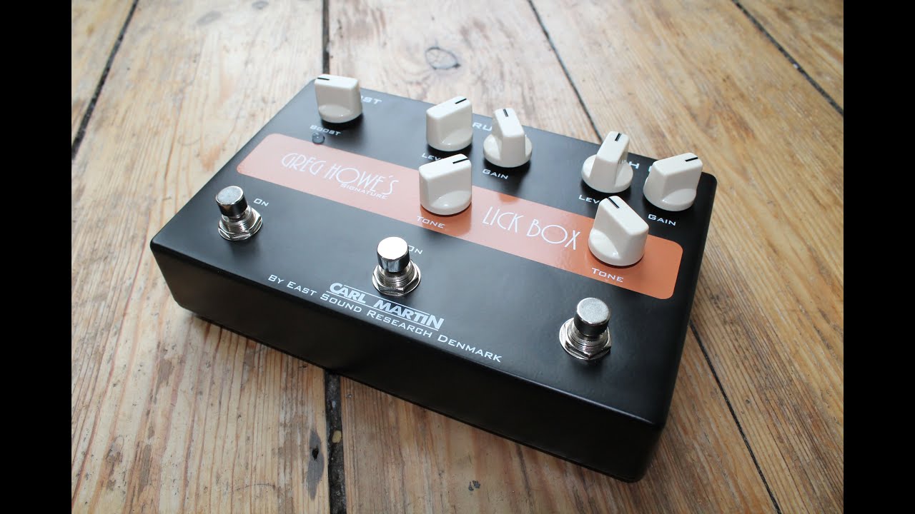 Carl Martin Greg Howe´s Signature Lick Box - Demo by Simon Gotthelf