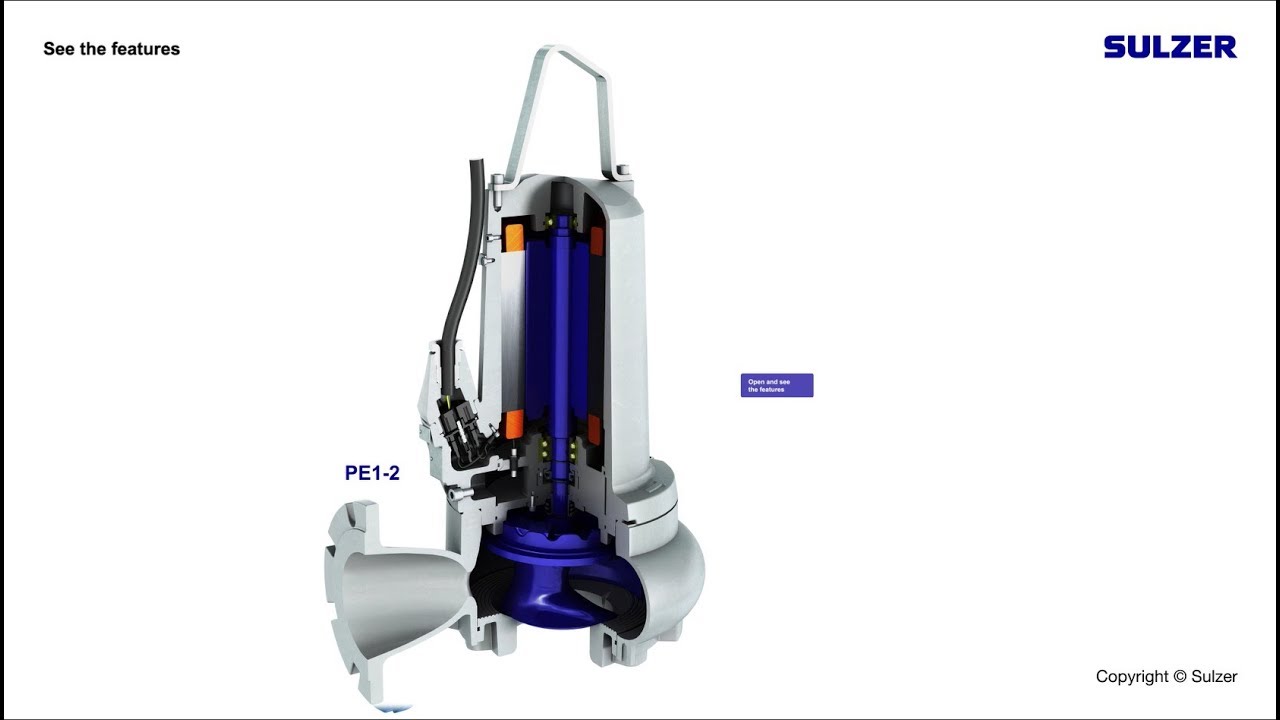 Advantages of Sulzer XFP PE1 2 Submersible Wastewater  Pumps