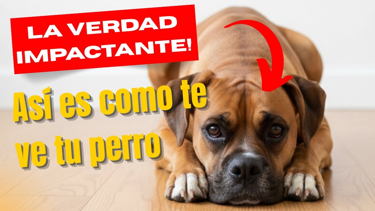 Tu perro NO cree que eres humano ➡️ ¡Lo que realmente ve en ti! 🐾