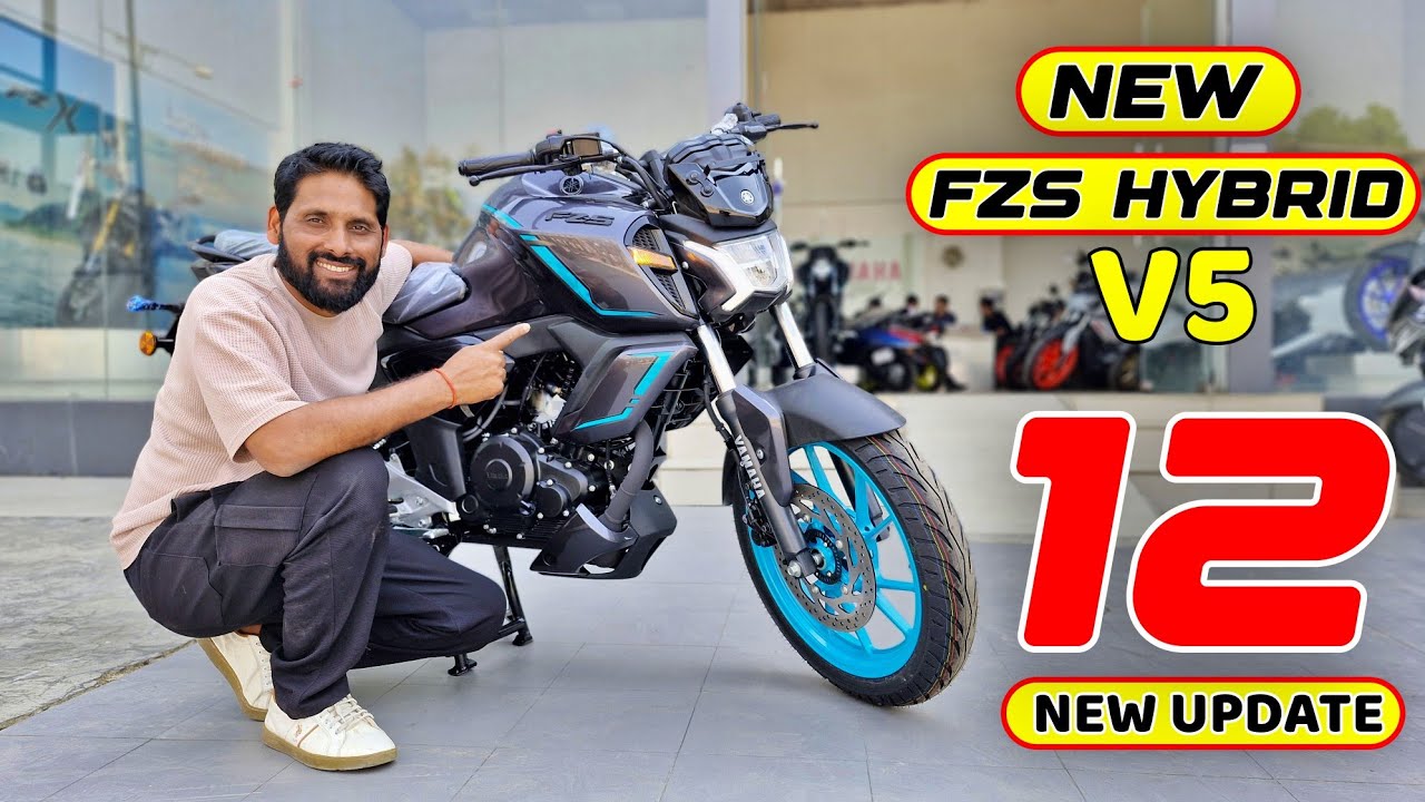 New Yamaha FZS Hybrid V5 OBD2B Model Launch With 12 HOT Update Is This ? 