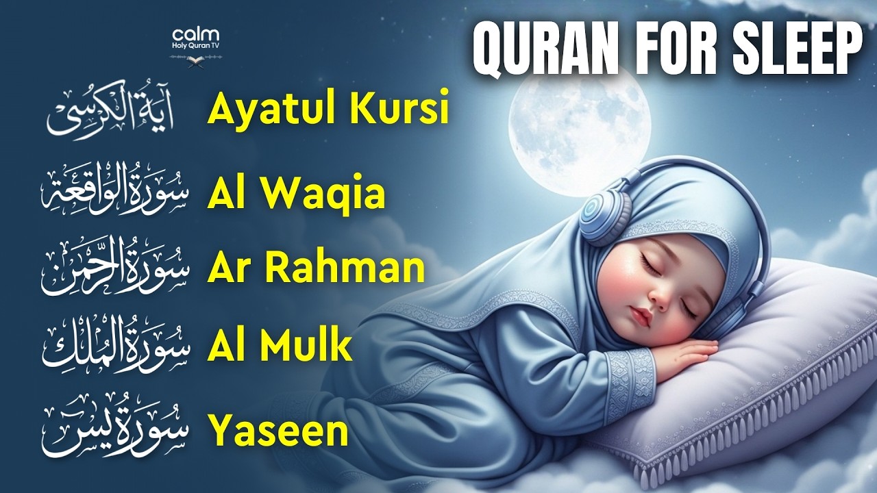 Humble Quran Recitation for Calm | Fatiha, Ayatul Al Kursi, Rahman, Mulk, Yasin, Waqiah