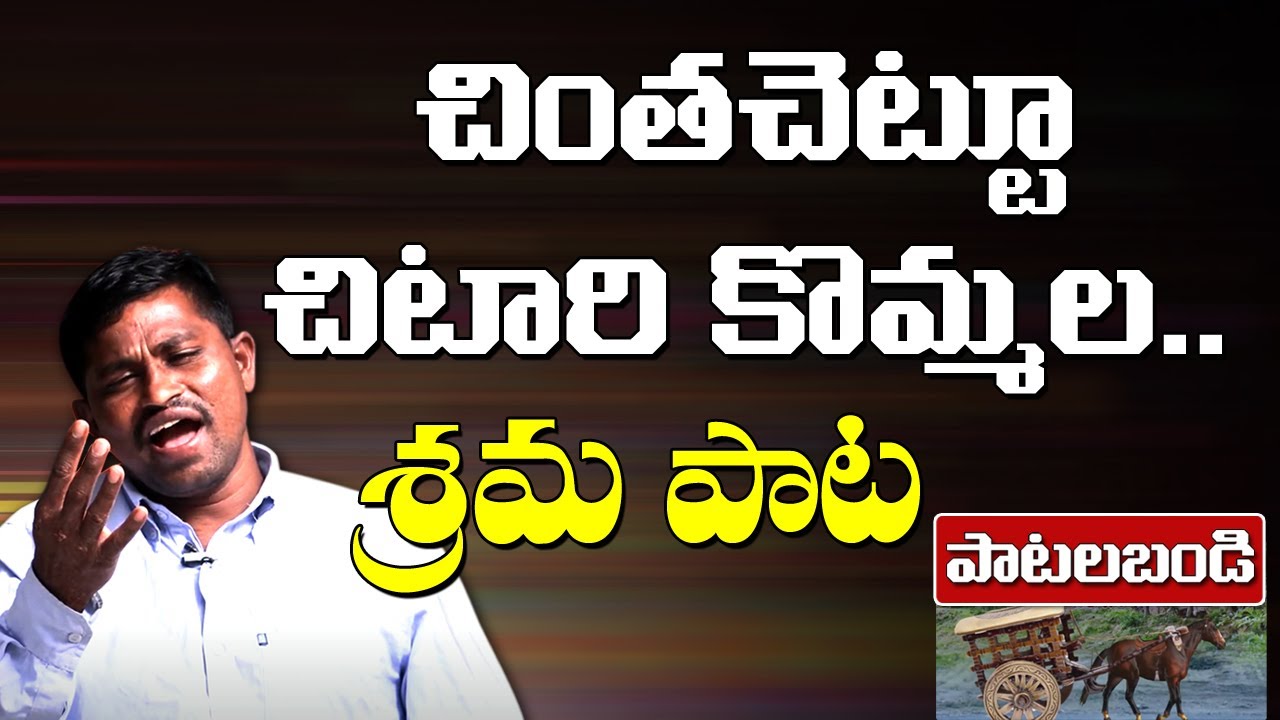 చింతచెట్టూ చిటారి కొమ్మల..శ్రమ పాట..పాటలబండి || Patala Bandi || Gopi || T10
