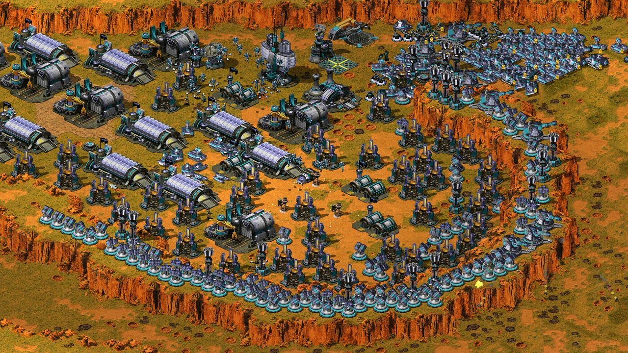 Red Alert 2 | Yuri's Revenge | 7 vs 1 | France | Grand Cannon | Extra hard AI