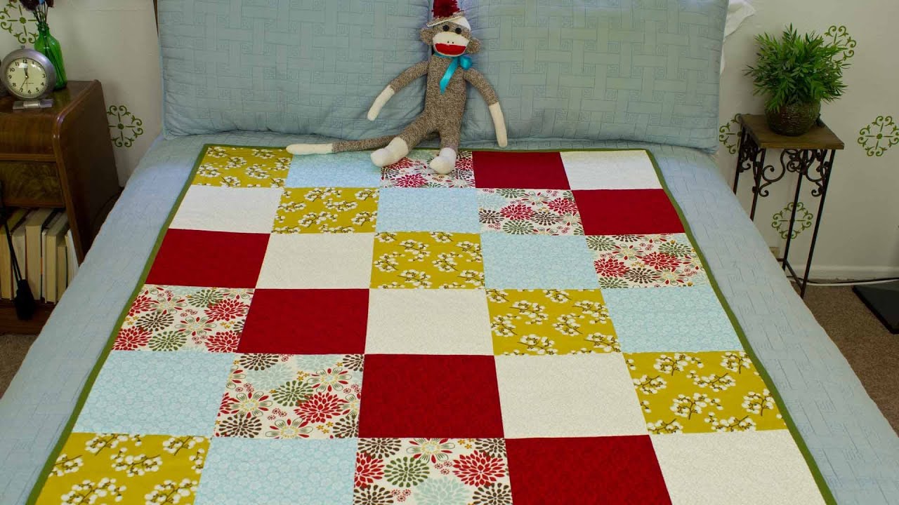 How To Sew A Block Quilt