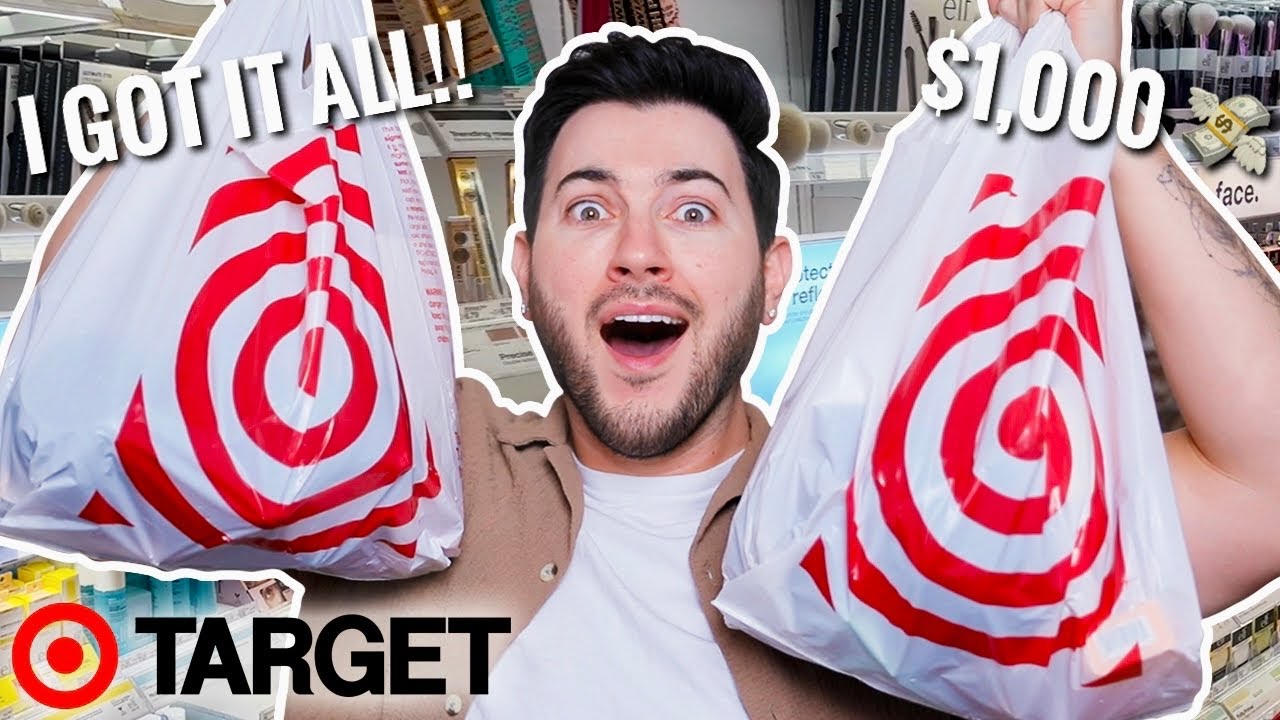 I spent $1,000 at Target! new drugstore makeup shopping spree!