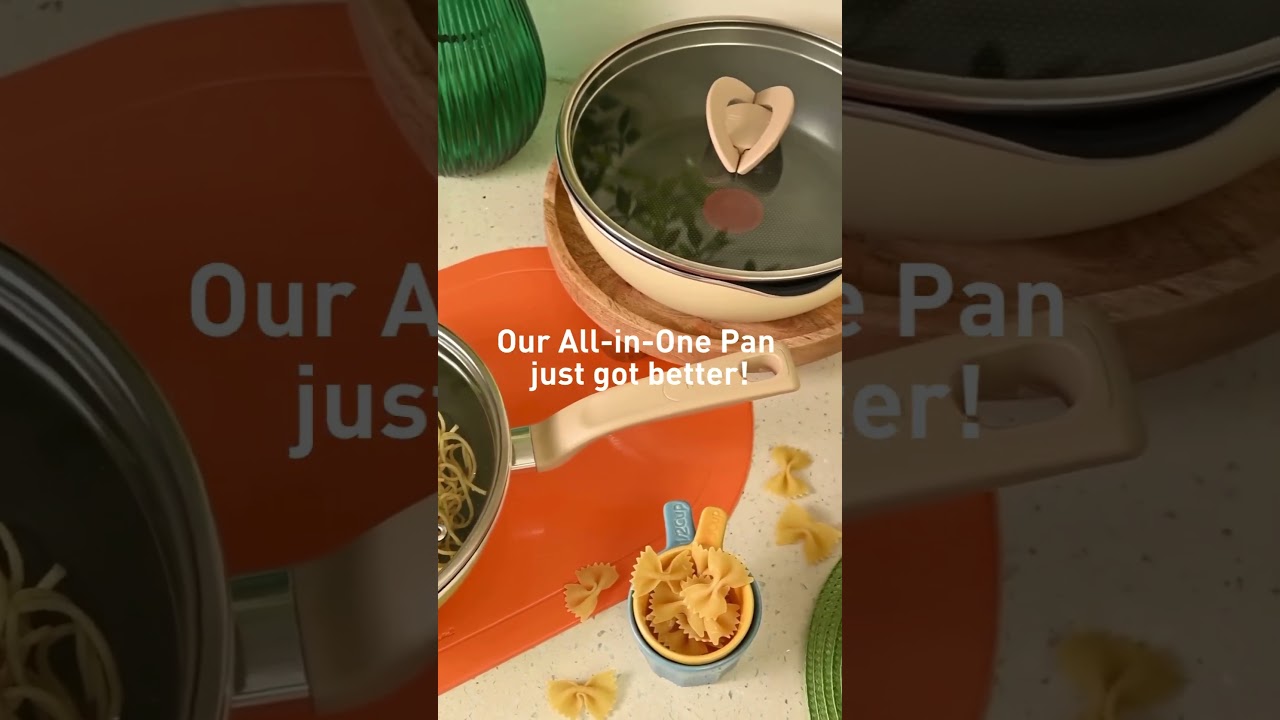 Meet the pan that can handle it all — the Tefal One Pick Pot Pan!