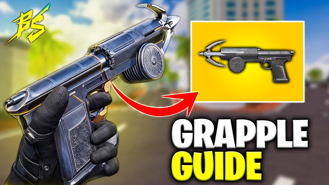 Руководство по использованию крюка-кошки Blood Strike Grappling Hook Pro | Советы, приемы и лучши...