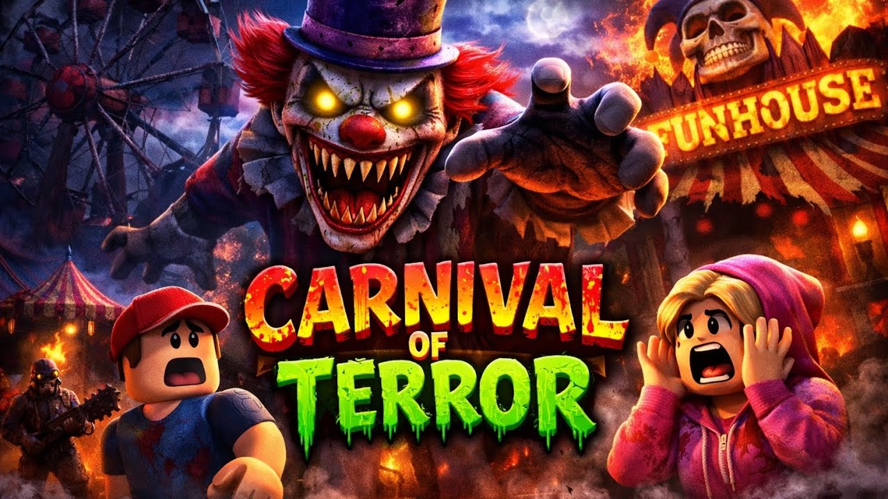 Carnival of Terror Mein Phas Gaya 😨 | Roblox Horror Gameplay Hindi