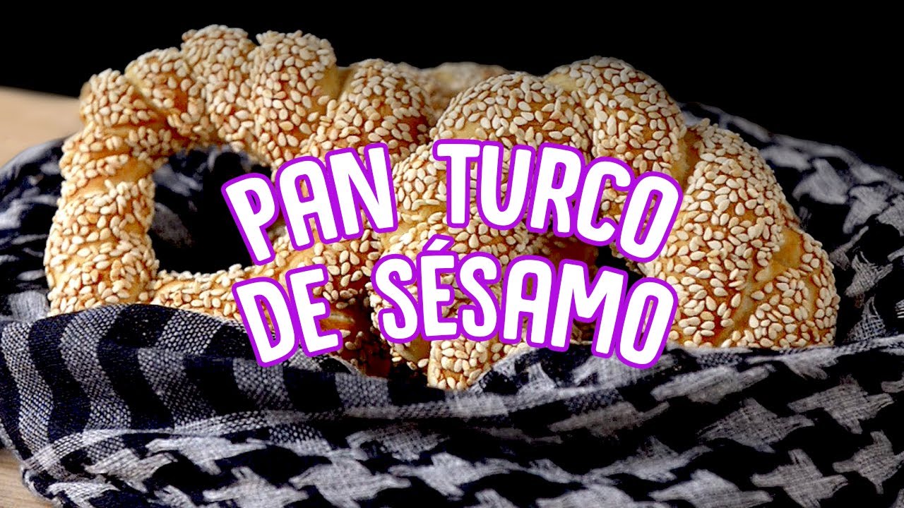 Pan turco de sésamo con el chef Irving Quiroz | Prepáralo en casa