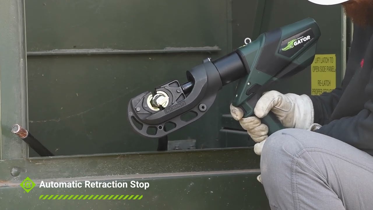 Greenlee EK1550SLX 15-Ton Crimper Demo