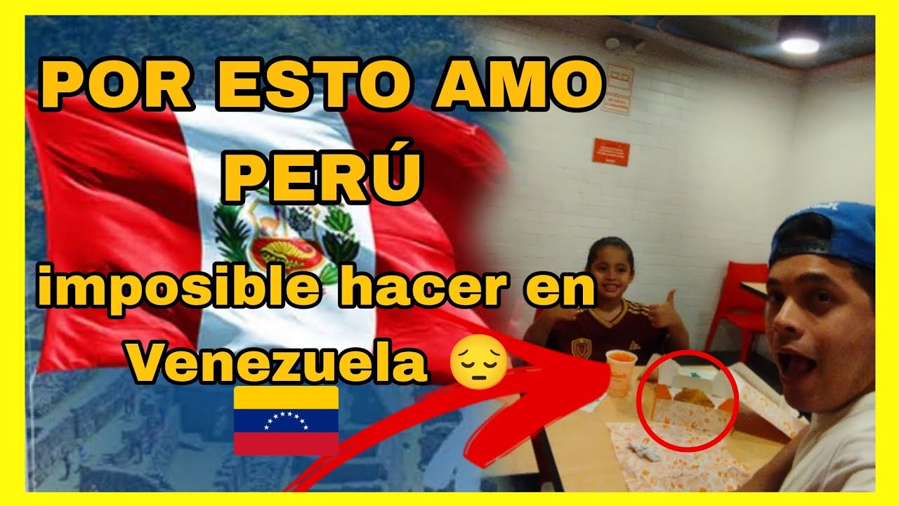 COSAS IMPOSIBLES en VENEZUELA QUE en PERU🇵🇪 es NORMAL  | #venezolanoenperú  @edersonrodriguez5705