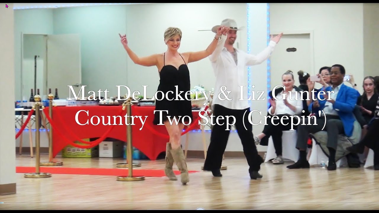 2025 Christmas Showcase - Matt DeLockery & Liz Gunter - Country Two Step - Dream Ballroom Academy